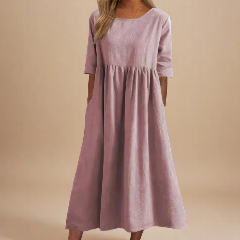Stepping Flattering everyday dress for women | Marielle