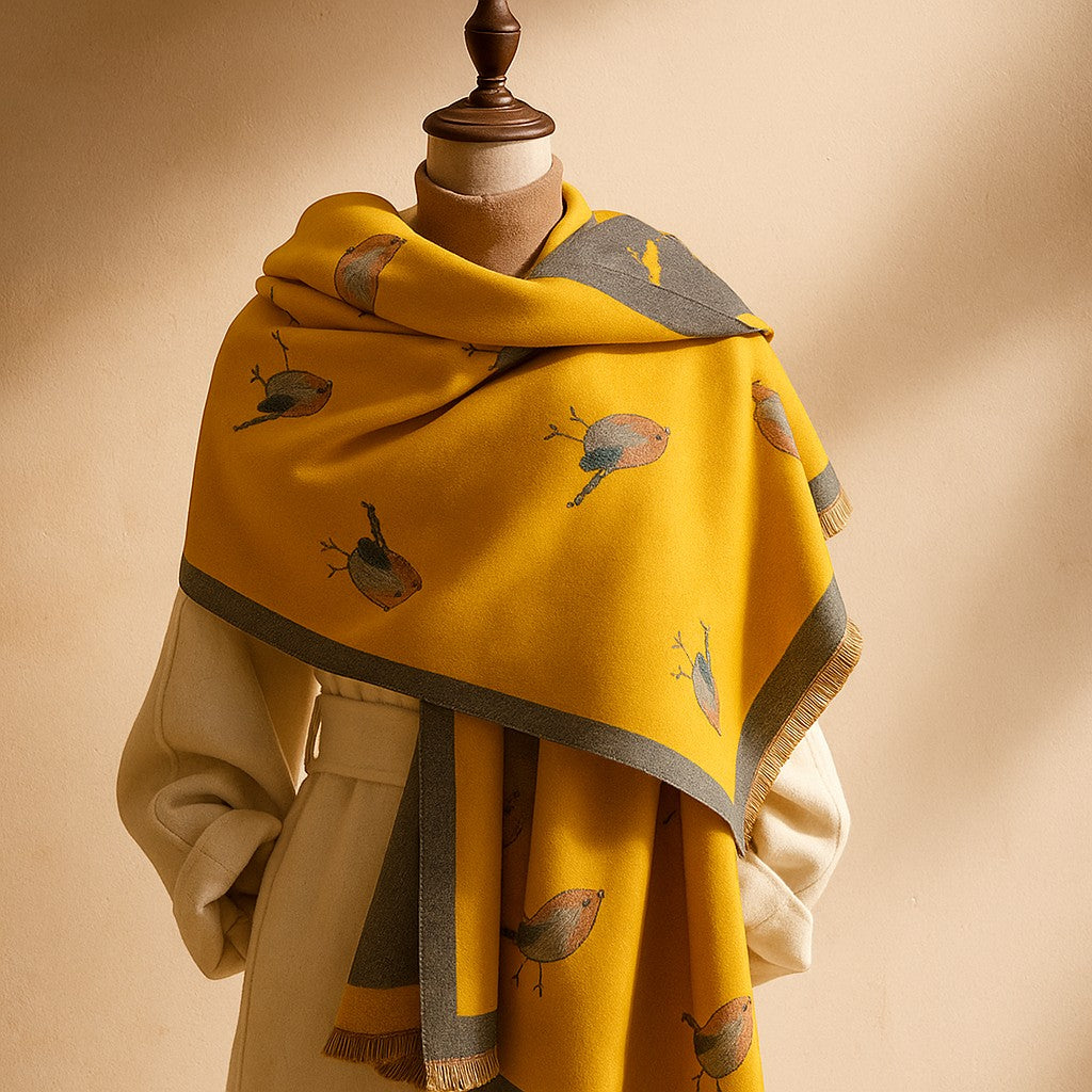 Soft classic everyday knit scarf for women | Paloma -10