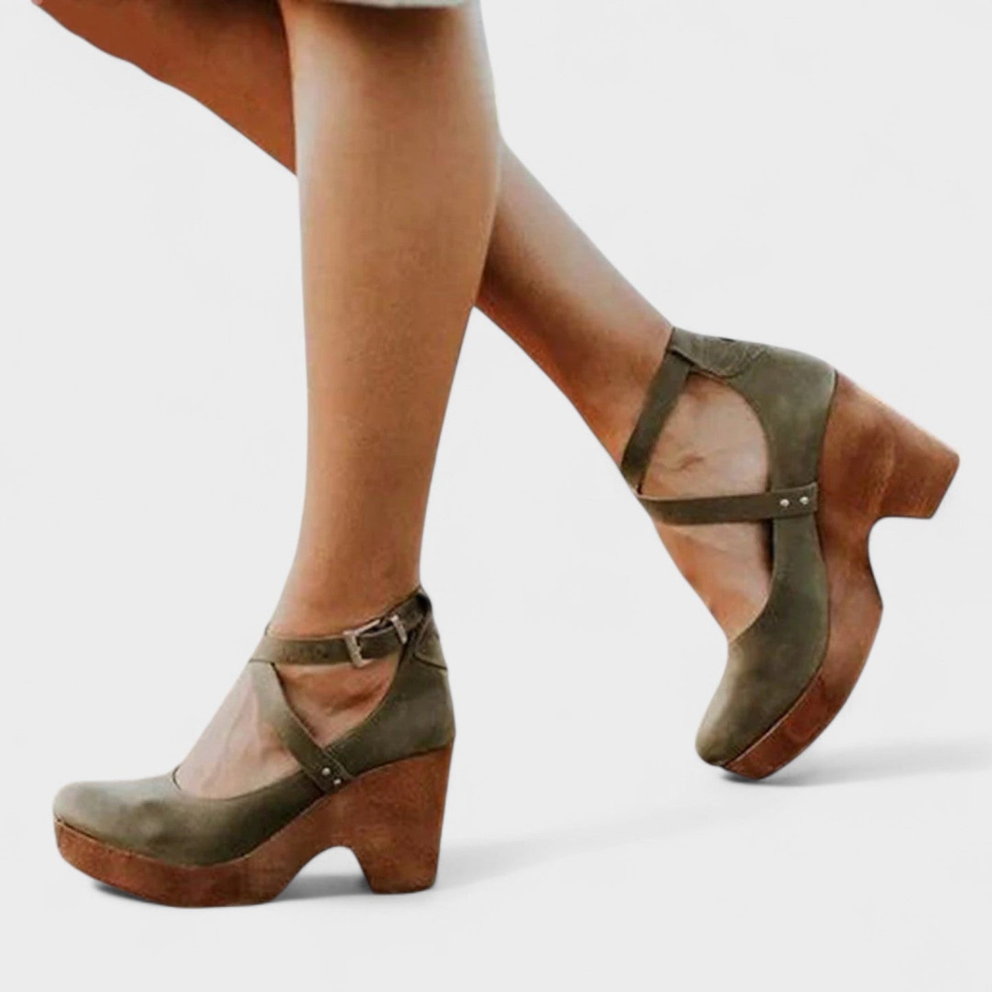 Bright Heeled sandals with supportive design for women | Prim