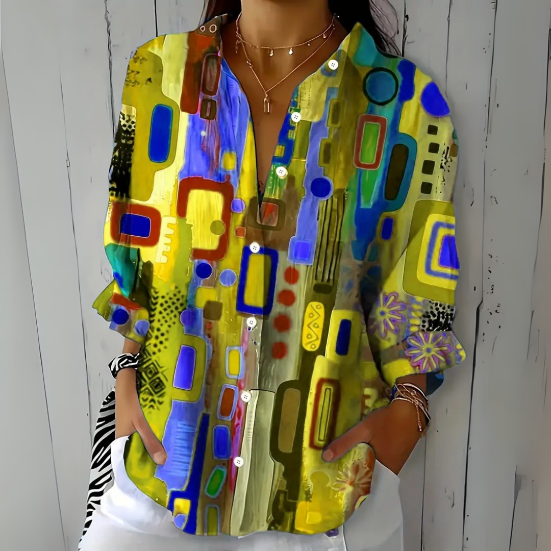 Tucked Chic elegant blouse for women | Cirella