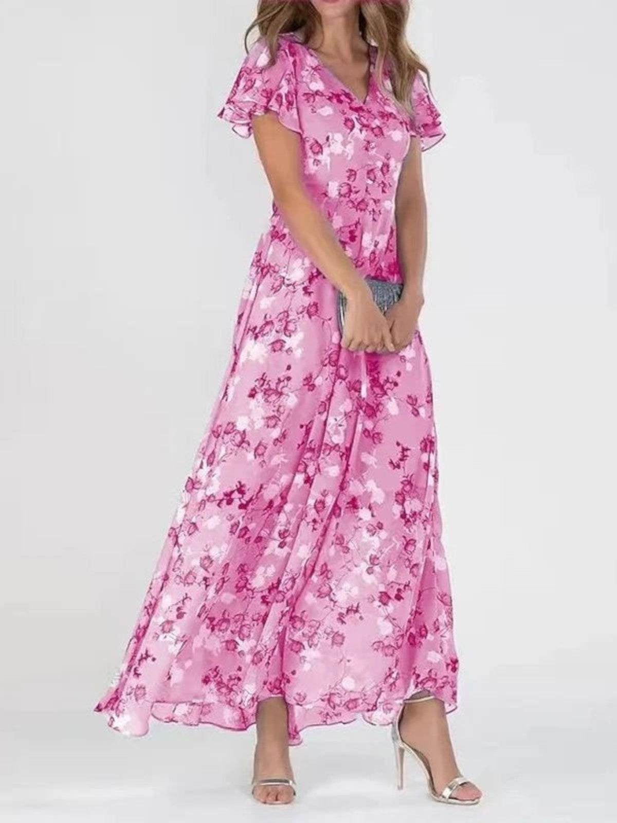 Versatile Glamorous tummy covering dress for women | Aurelia