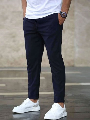Hemmed Premium tapered trousers for men | Premium