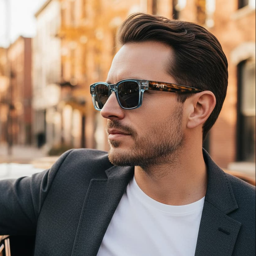 Lightweight polarised UV400 sunglasses for men | Veyron -11