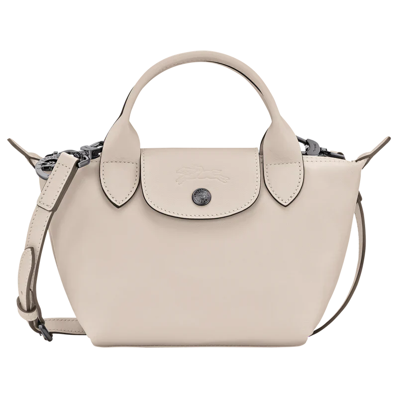 Caching Le Pliage Xtra XS leather bag for women | Longchamp