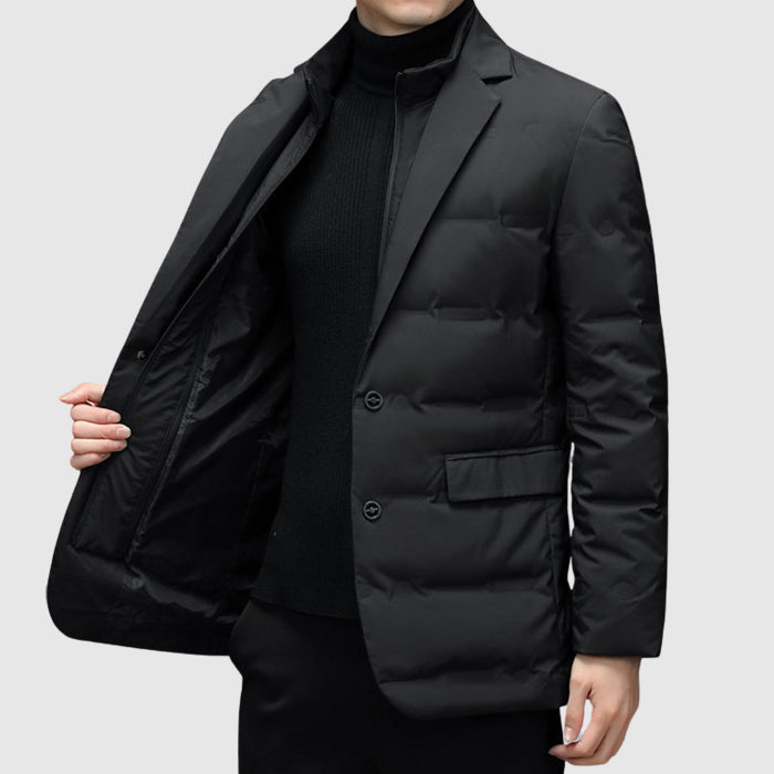 Lightweight quilted puffer jacket for men -7