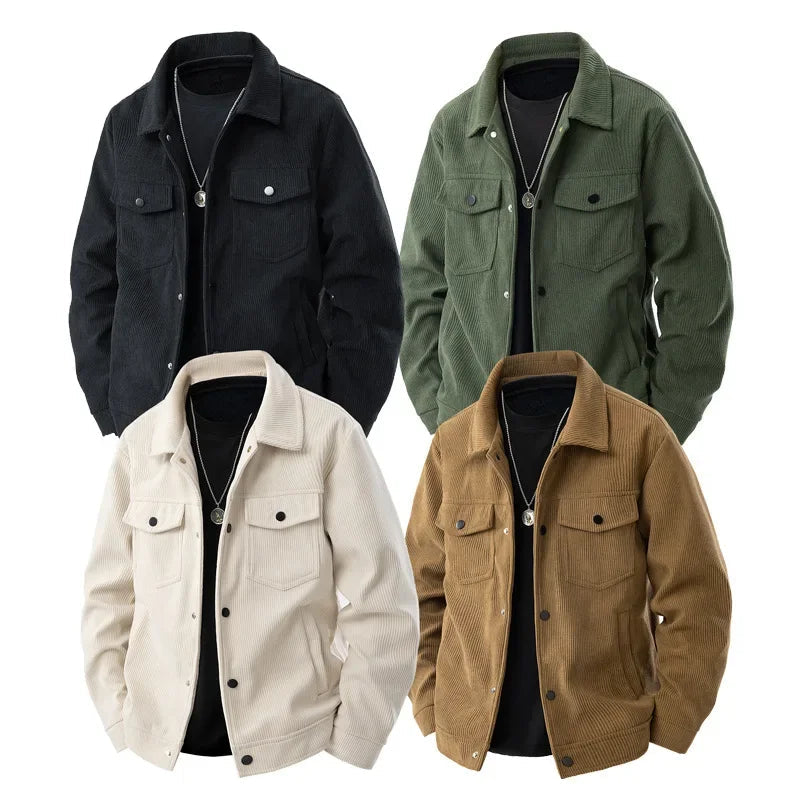 Retro Classic corduroy jacket for men | Lucas