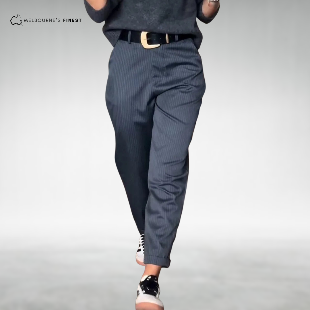 Streamlined Sleek tailored trousers for women | Arlen