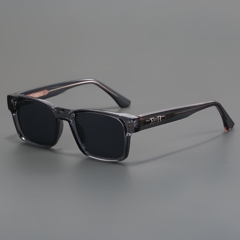 Classic lightweight square frame sunglasses for men | Hamptons -6