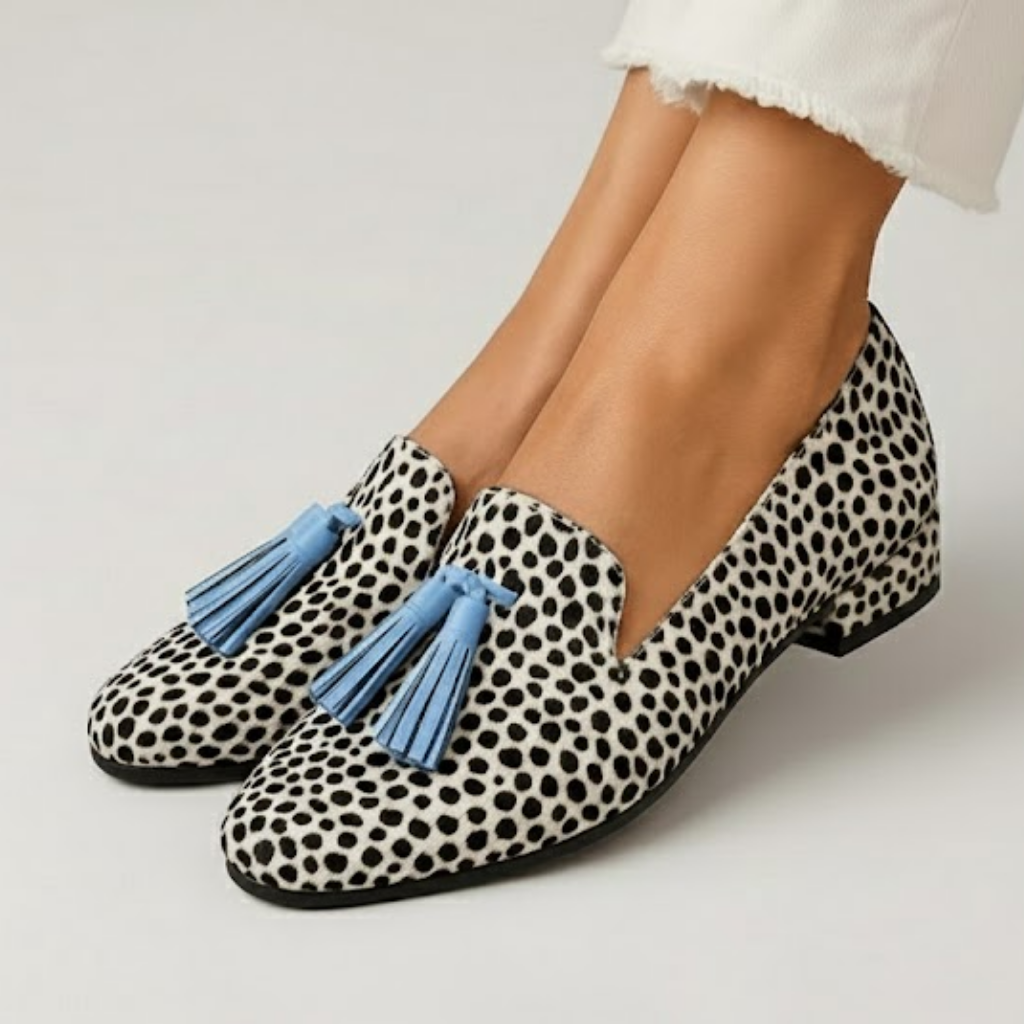Timeless Tassel-embellished loafers with pointed silhouette for women | Mira