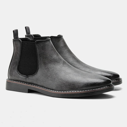 Classic timeless leather chelsea boots for men | Emerson -8