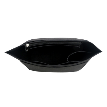Holding Le Pliage tote bag organizer insert for women | Longchamp