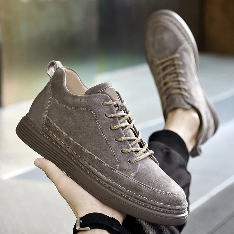 Classic genuine leather everyday shoes for men | Navarro -21