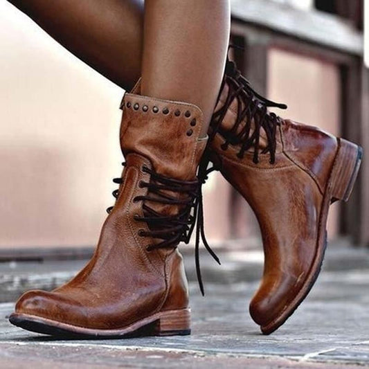 Classic comfortable everyday ankle boots for women | Grace -1