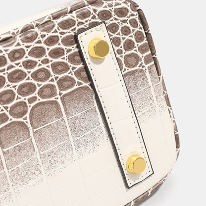 Structured luminous statement shoulder bag for women | Lumiere Imperiale -11