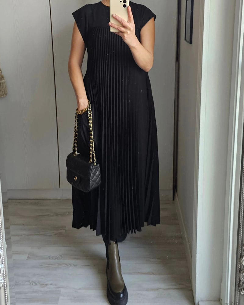 Casual everyday relaxed comfort dress for women | Freya -12