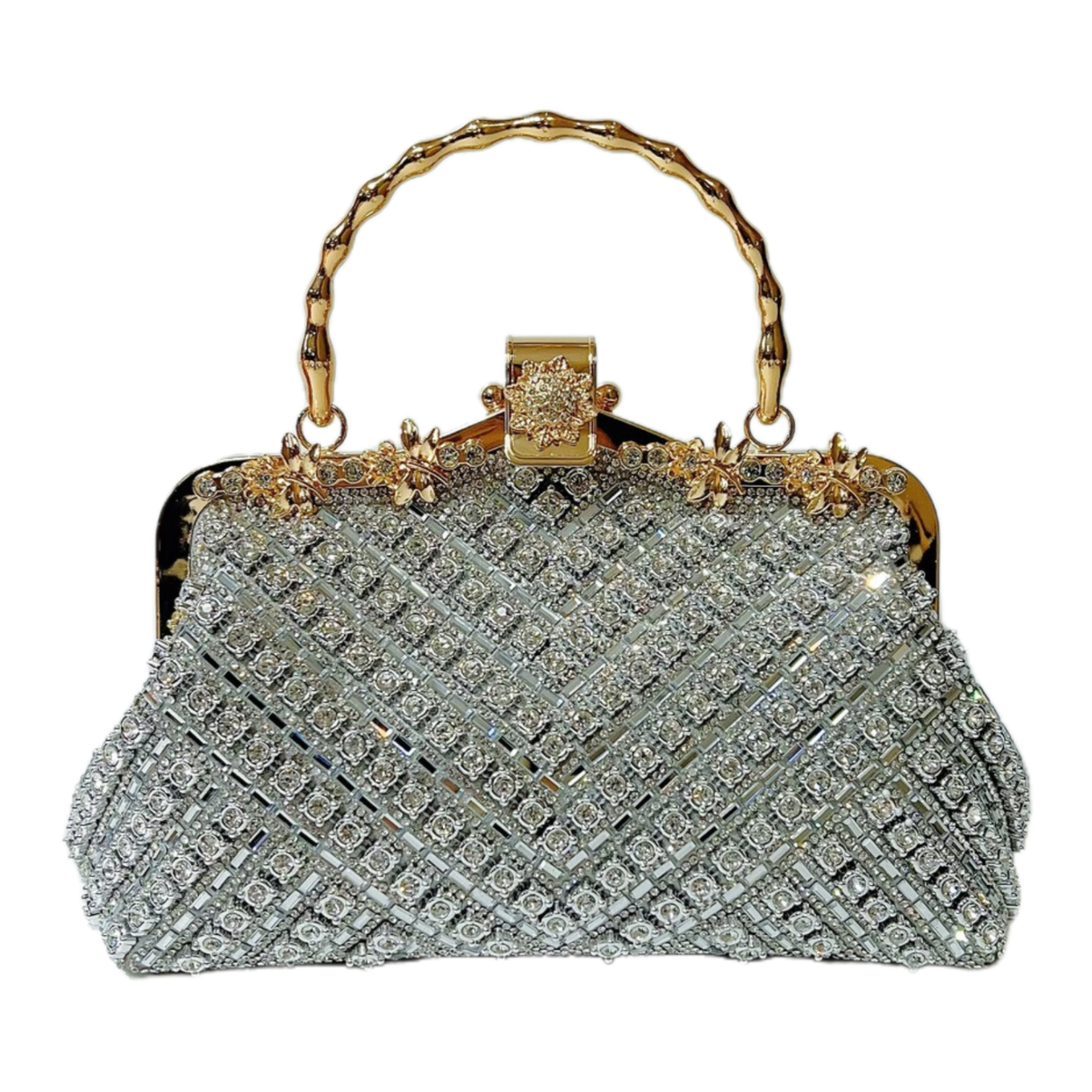 Luxurious structured vellum finish shoulder bag for women | Noble Vellum -1