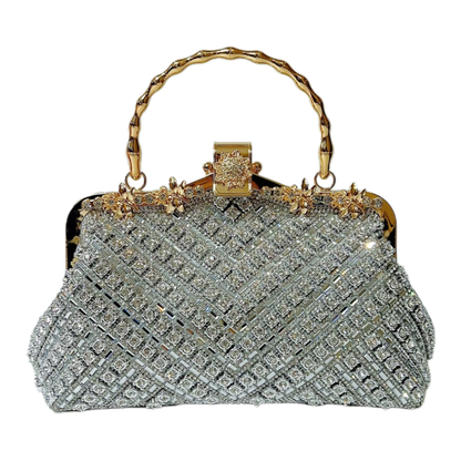 Luxurious structured vellum finish shoulder bag for women | Noble Vellum -1