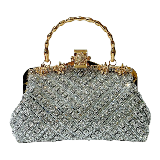 Luxurious structured vellum finish shoulder bag for women | Noble Vellum -1
