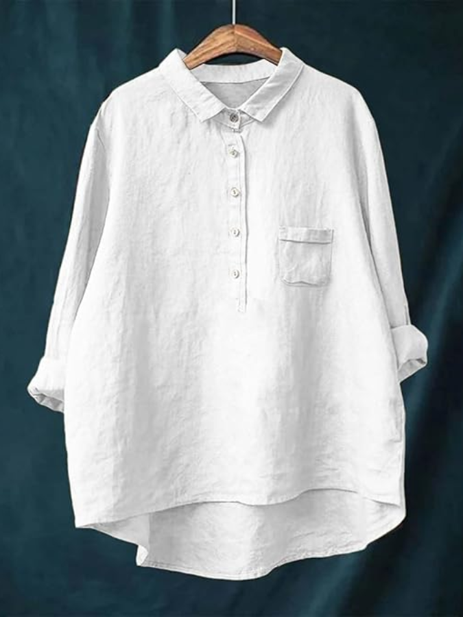 French vintage everyday blouse for women | Alice -6