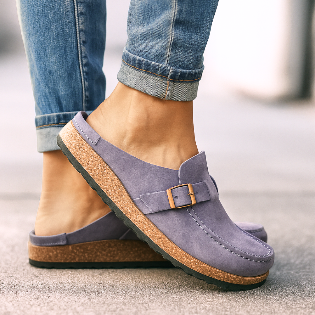 Supportive comfort footbed everyday shoes for women | Brisa -6