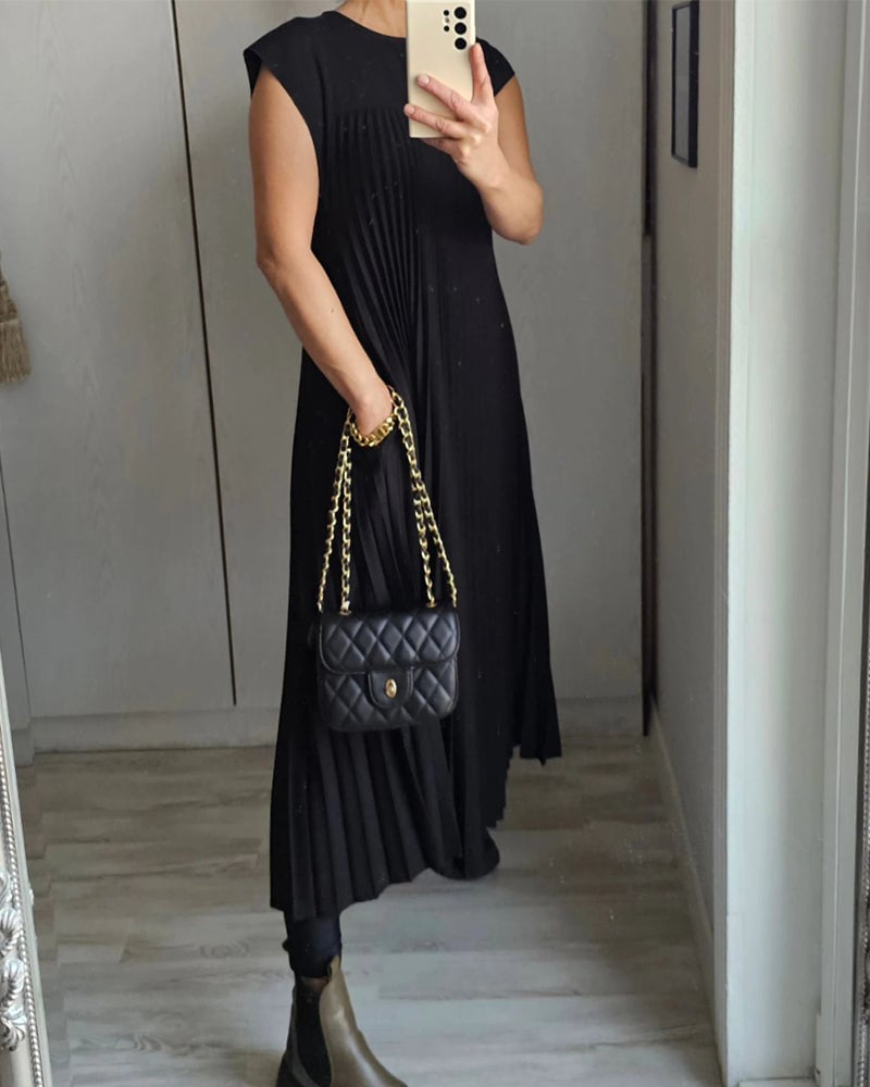 Casual everyday relaxed comfort dress for women | Freya -14