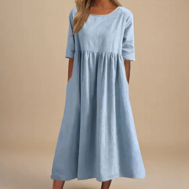 Stepping Flattering everyday dress for women | Marielle