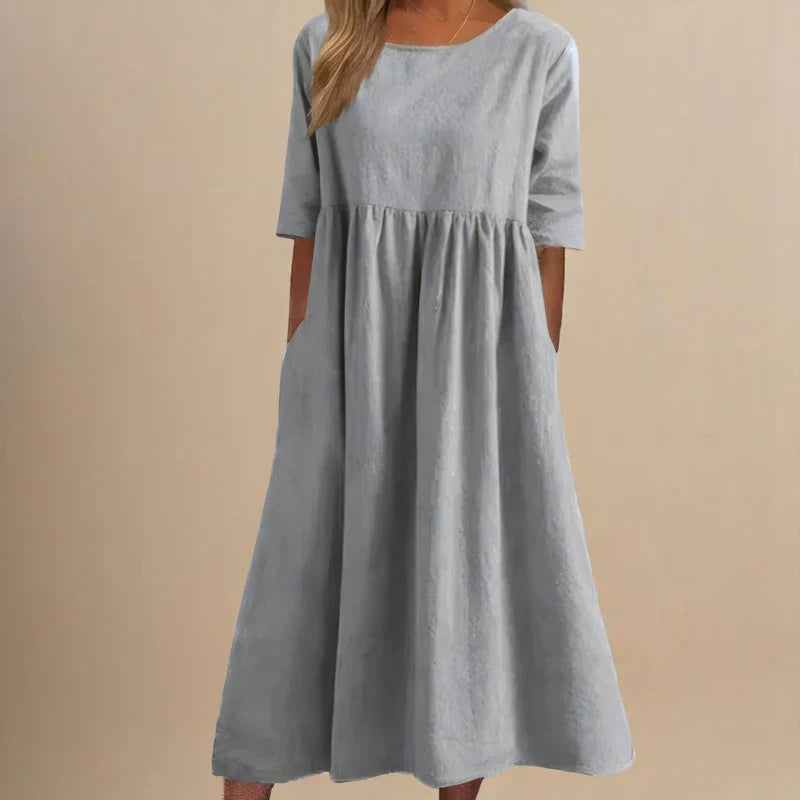Stepping Flattering everyday dress for women | Marielle