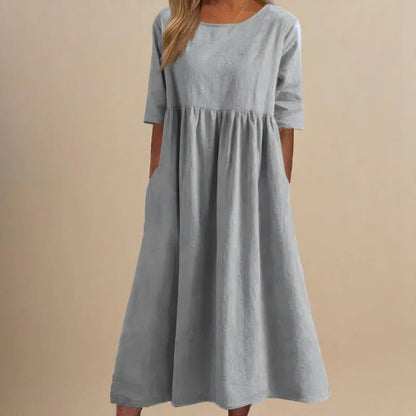 Stepping Flattering everyday dress for women | Marielle