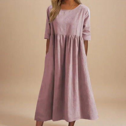 Stepping Flattering everyday dress for women | Marielle