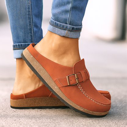 Supportive comfort footbed everyday shoes for women | Brisa -8
