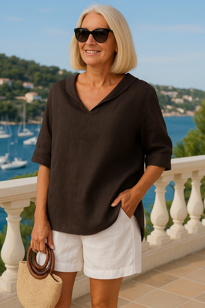 Breathable Effortlessly flattering blouse for women | Marena