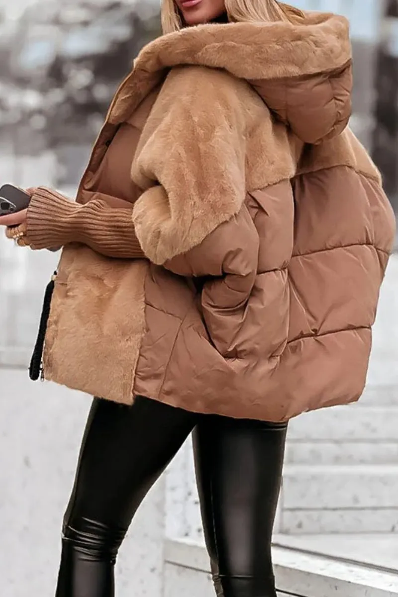Elegant structured winter jacket for women | Ava -4