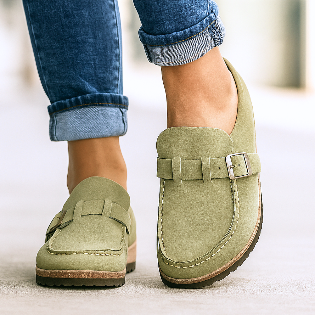 Supportive comfort footbed everyday shoes for women | Brisa -7