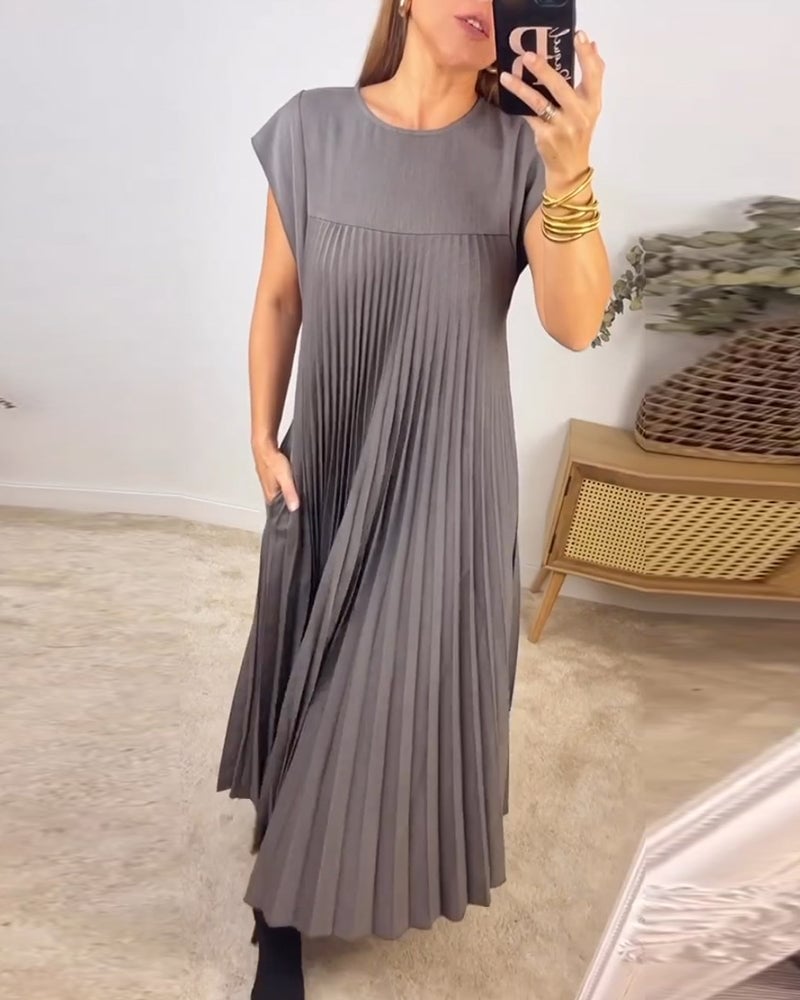 Casual everyday relaxed comfort dress for women | Freya -13