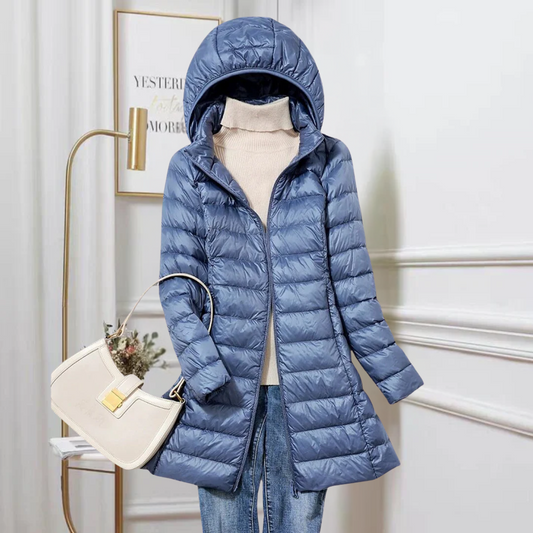 Classic Ultralight everyday jacket with sleek silhouette for women | Riley