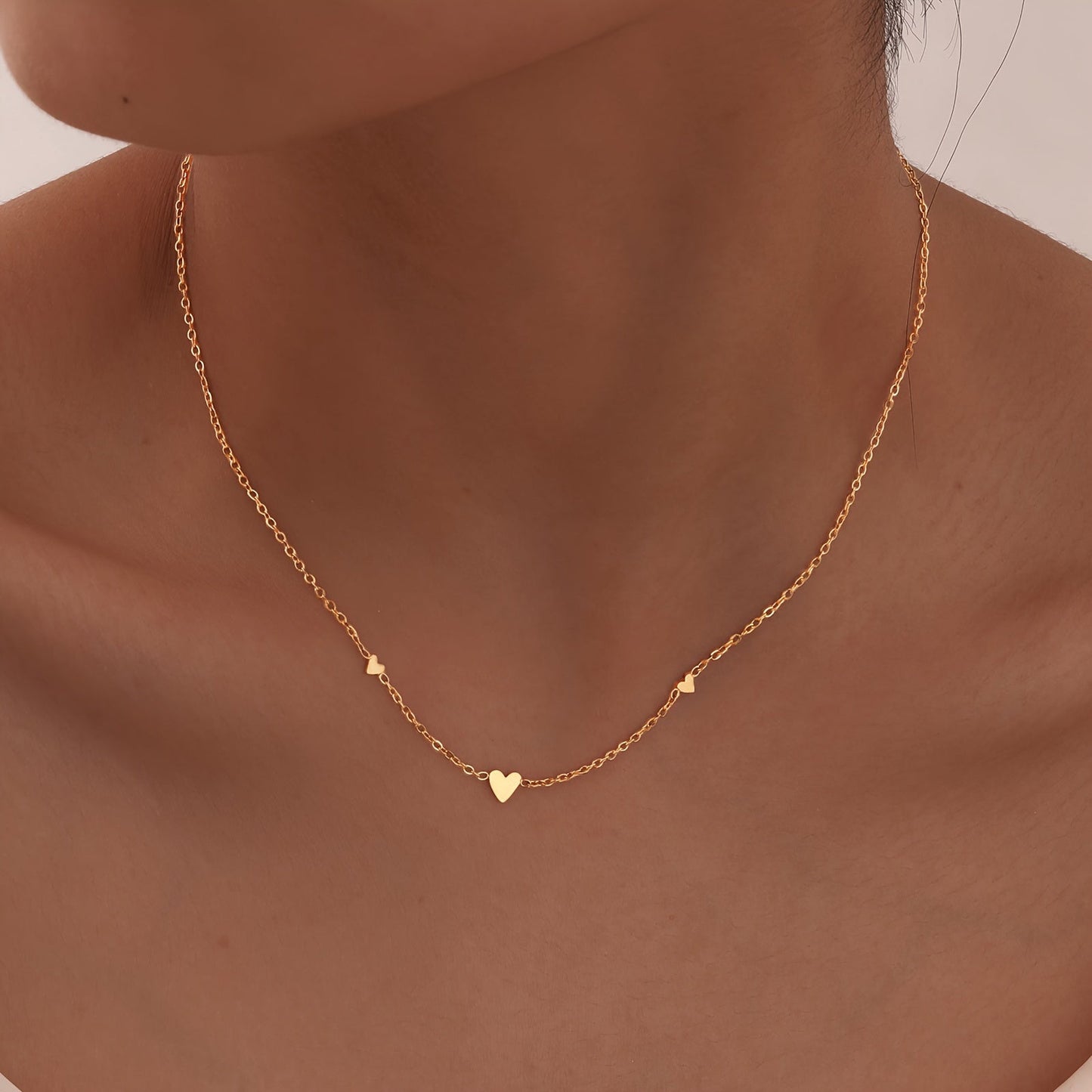 Curated Heart charm necklace for women | Aurora