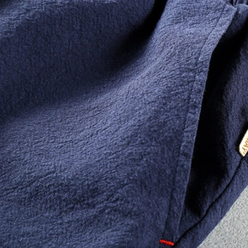 Straight-leg drawstring trousers for men | Daichi -9