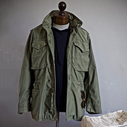 Classic military field jacket for men -1