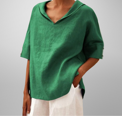 Breathable Effortlessly flattering blouse for women | Marena