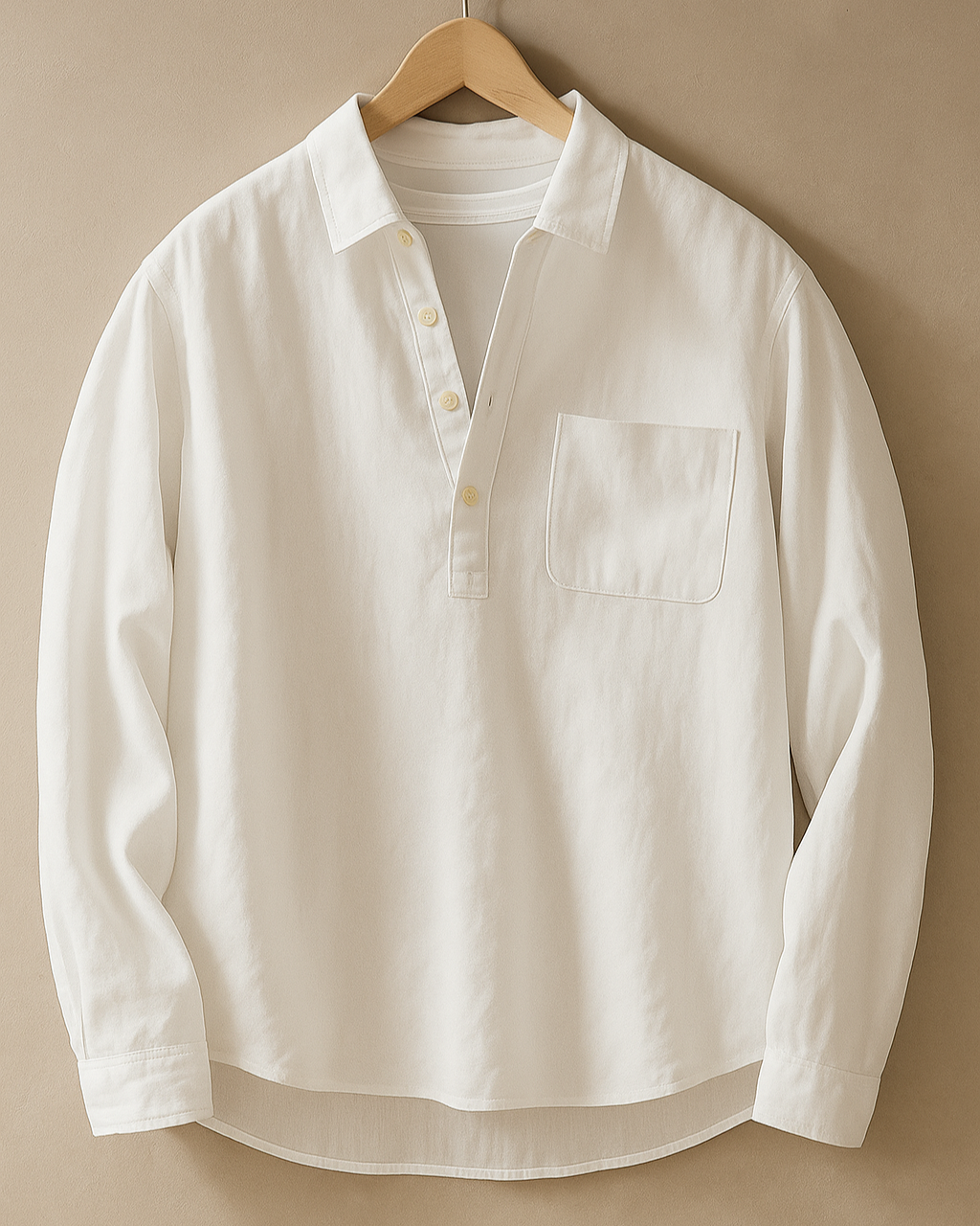 Classic nautical popover shirt for men | Mariner -2