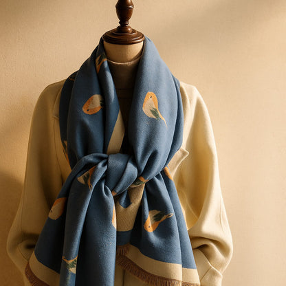 Soft classic everyday knit scarf for women | Paloma -4