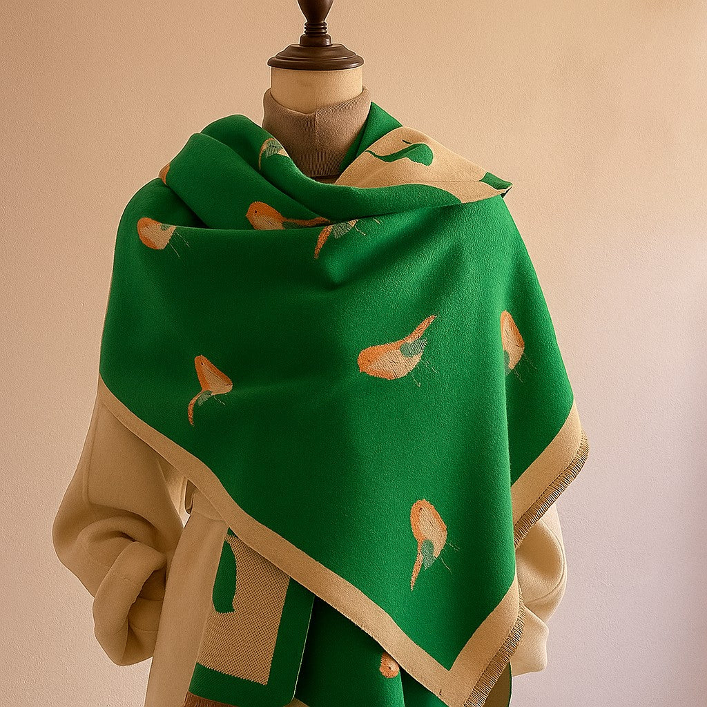 Soft classic everyday knit scarf for women | Paloma -2