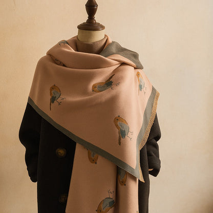 Soft classic everyday knit scarf for women | Paloma -6