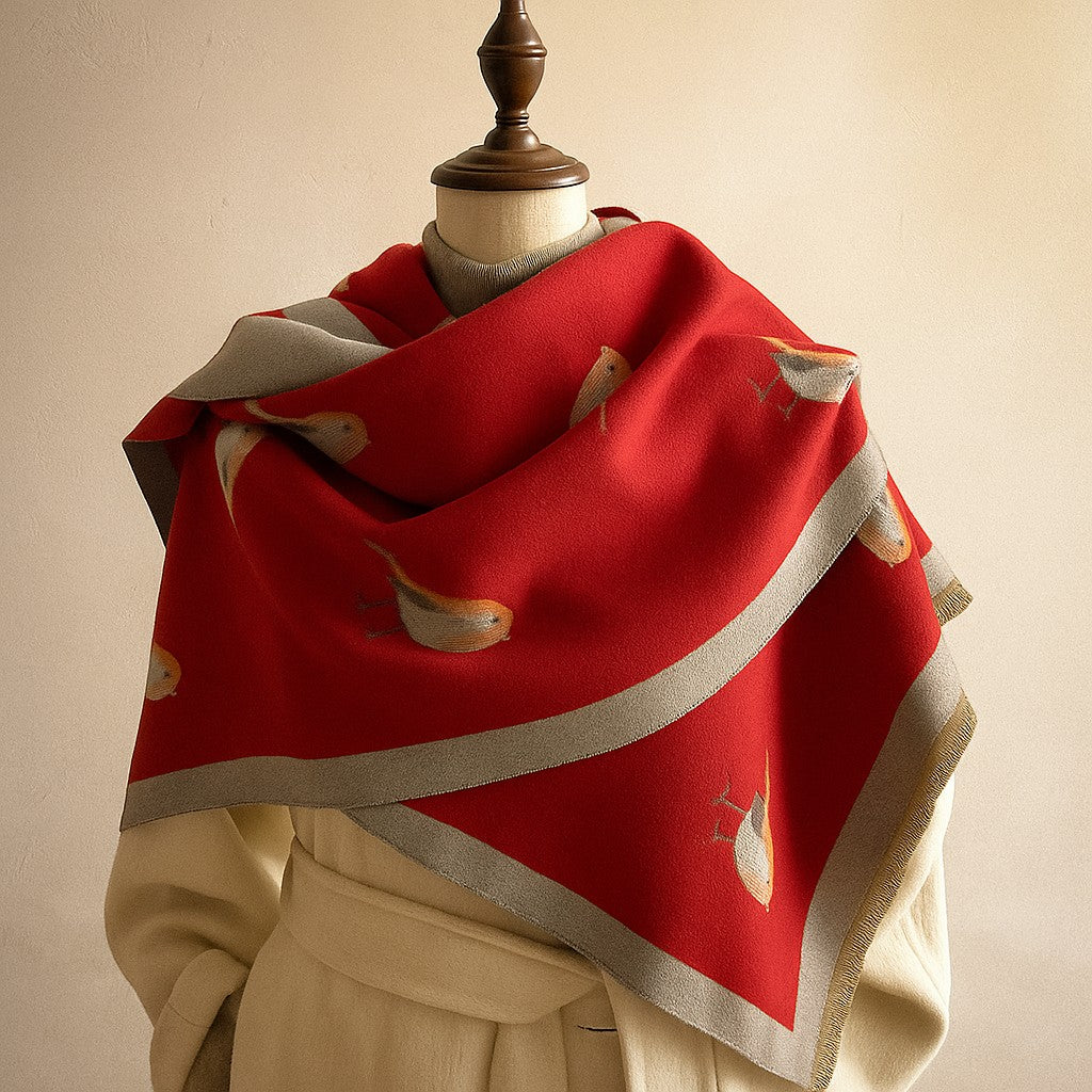 Soft classic everyday knit scarf for women | Paloma -8