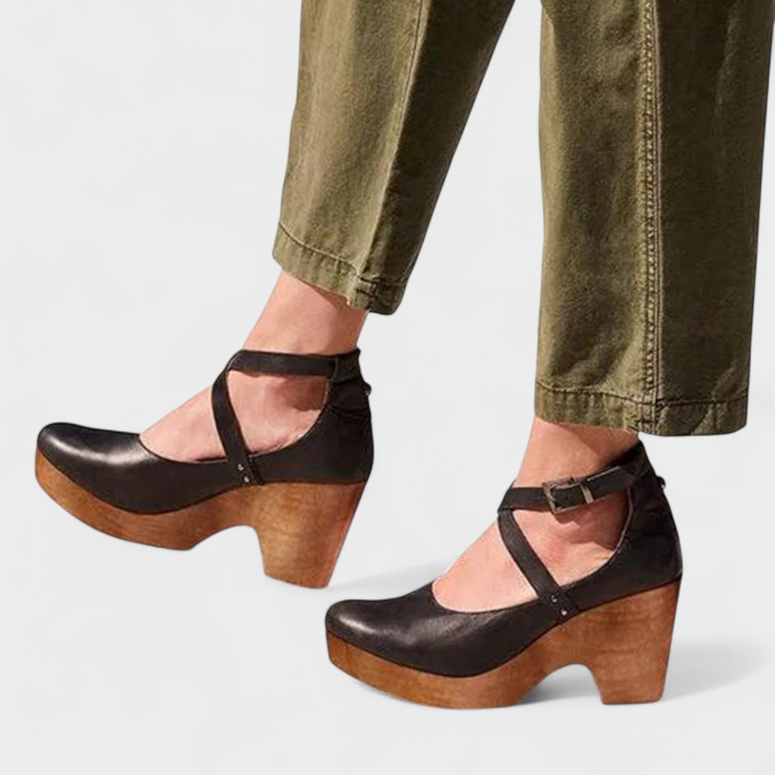 Elegant comfort-lift heeled summer sandals for women | Prim -1
