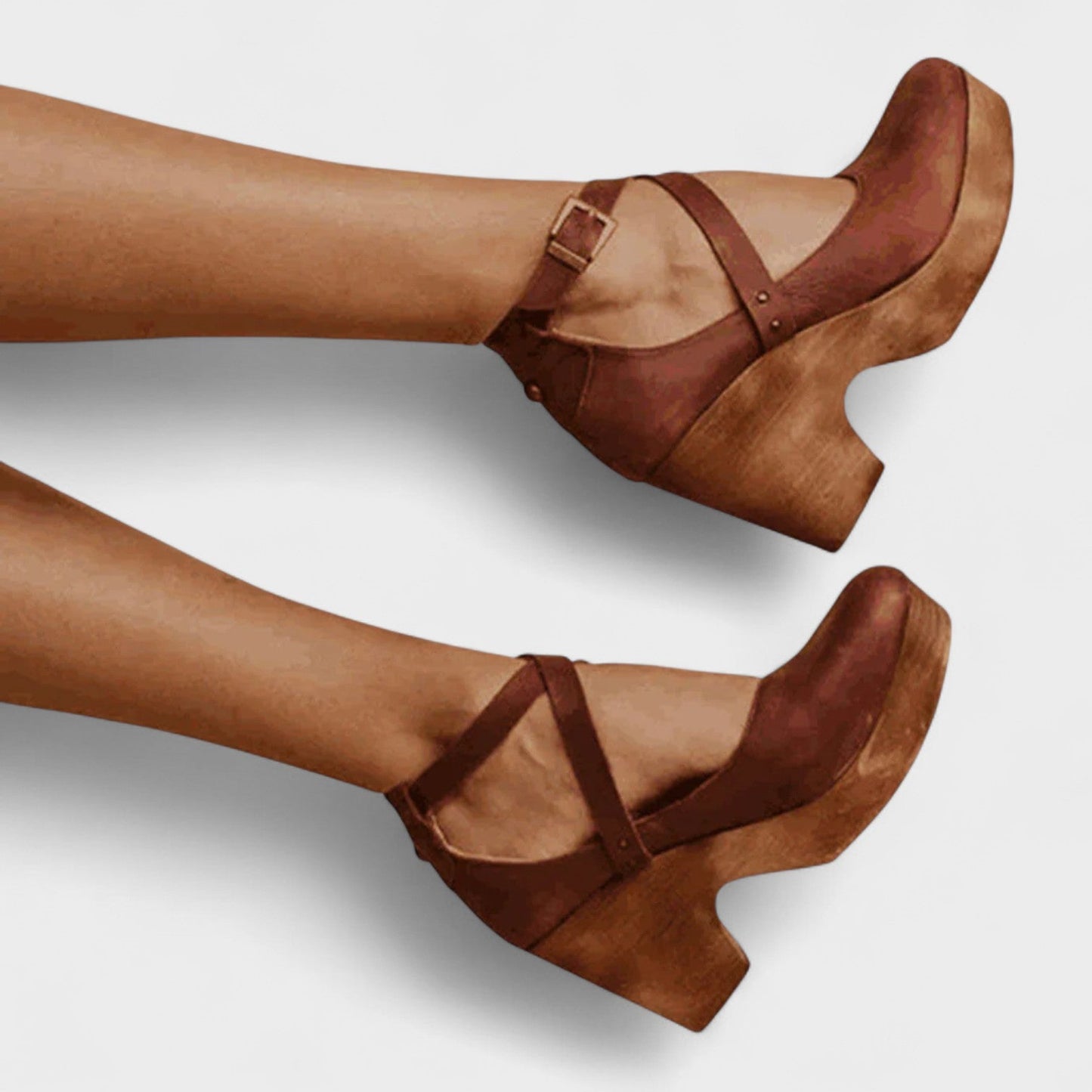 Elegant comfort-lift heeled summer sandals for women | Prim -5