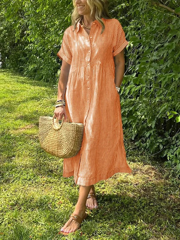 Elegant flowing everyday maxi dress for women | Ruby -3