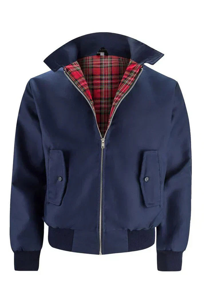 Classic comfortable harrington jacket for men -3
