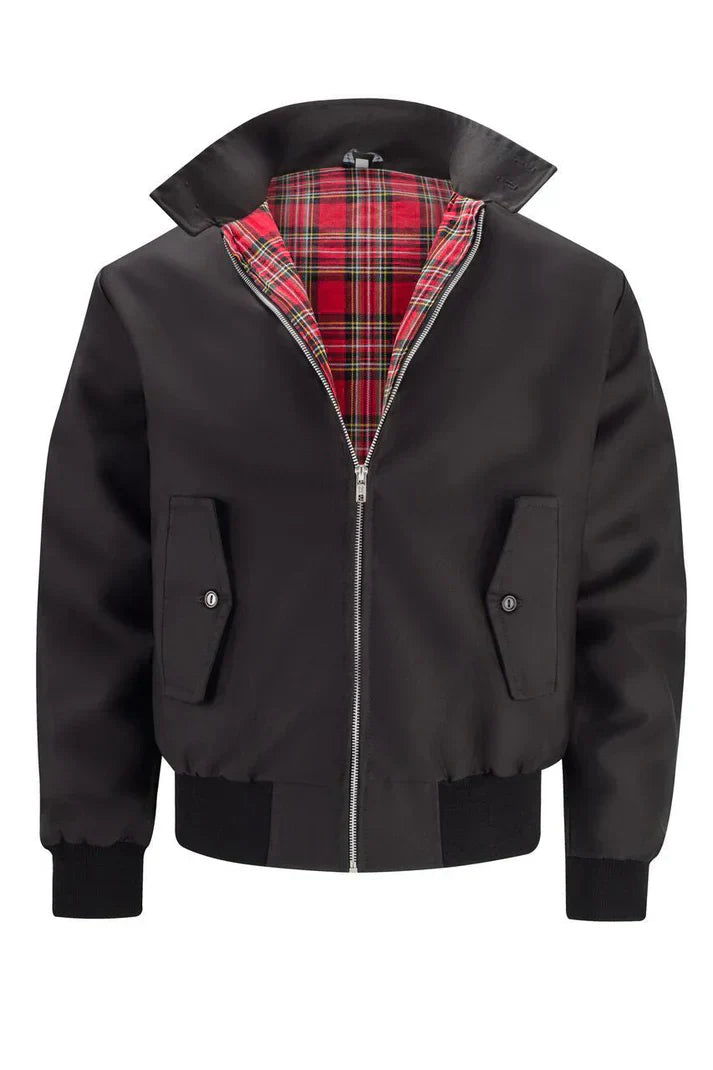 Classic comfortable harrington jacket for men -5