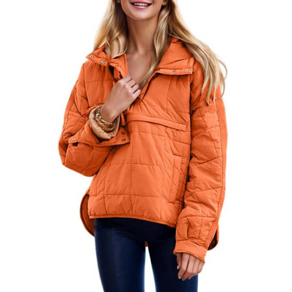 Oversized hooded pullover everyday hoodie for women | Farrell -1